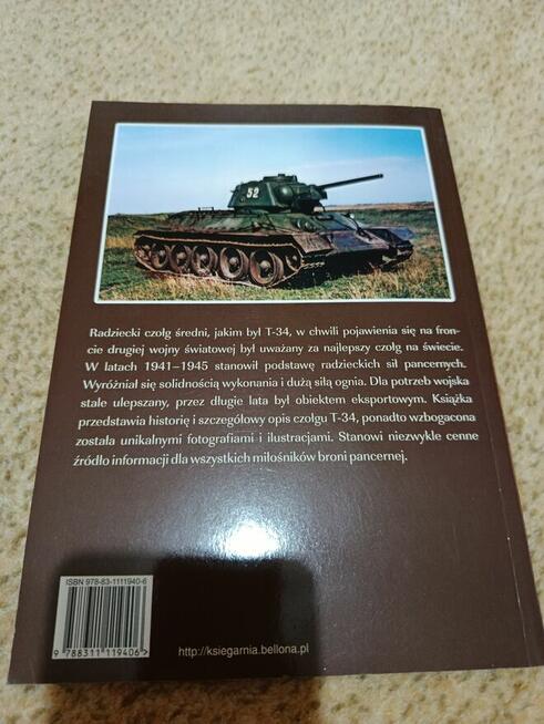 Czołg T34 komplet książek