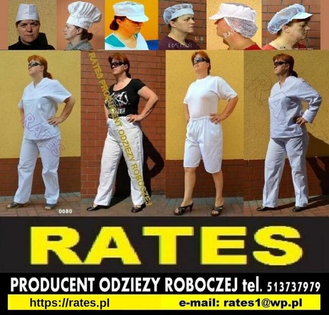 Odzież robocza Firmy www.rates.pl .Zaopatrzenie Radzymin