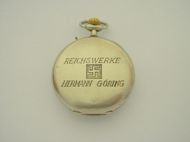 H. GORING Werke zegarek kieszonkowy III rzesza ss wehrmacht