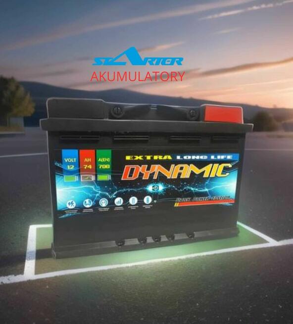 Akumulator DYNAMIC 12V 74Ah 700A Kielce