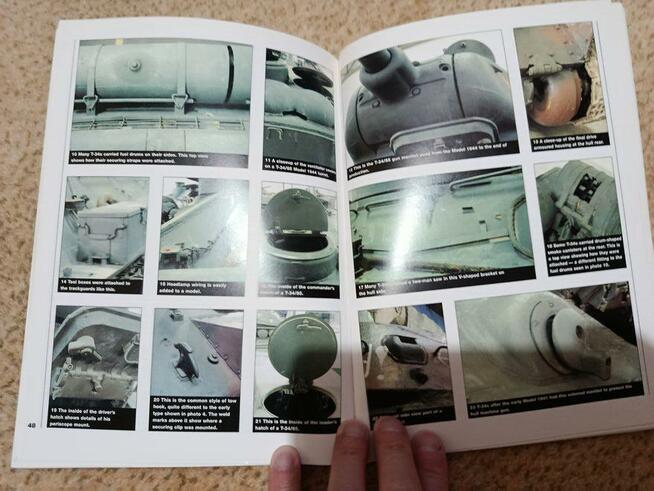 Czołg T34 komplet książek