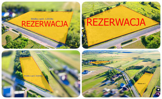 Działka budowlana w Kulnie k. Leżajska