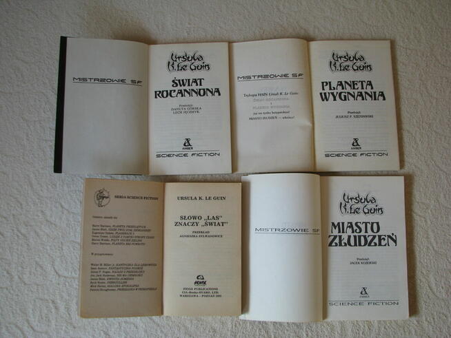 Ursula K. Le Guin, cykl Ekumena 4 tomy, Wydanie I