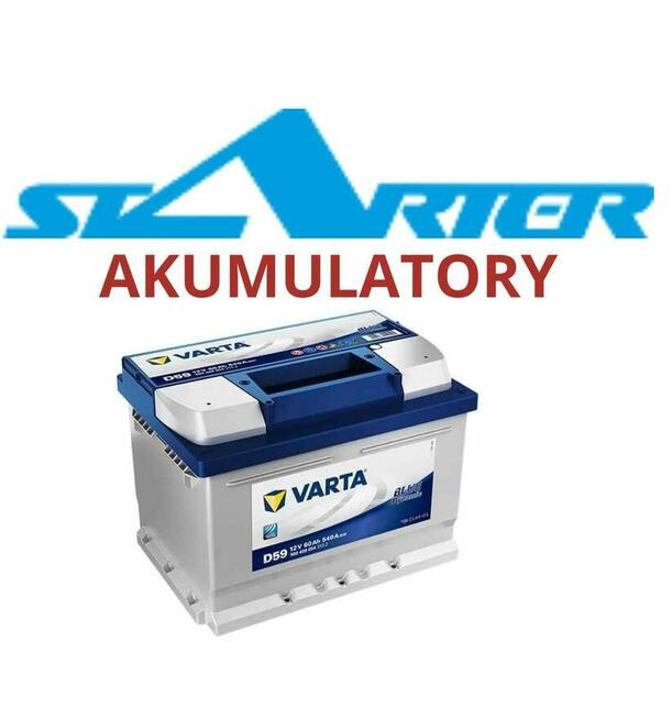 Akumulator Varta D59 12V 60Ah 540 A - Kielce