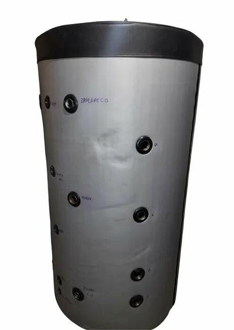 Zbiornik buforowy dmi 800 l, z jedną wężownicą inox, drew-me