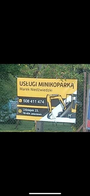 Usługi minikoparka
