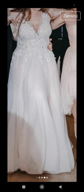 Suknia ślubna Boho