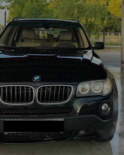 SPRZEDAM BMW X3 czarne 2007 diesel skóra