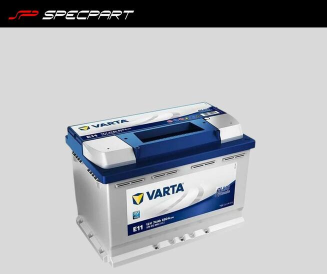 Akumulator 74Ah 680A EN VARTA Blue Dynamic E11-DARMOWY DOWÓZ