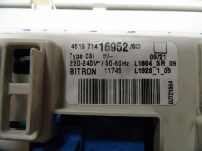 programator sterownik pralki whirlpool AWOE8758