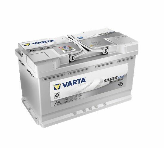 Akumulator 80Ah 800A AGM VARTA Silver A6-DARMOWY DOWÓZ