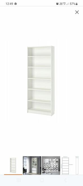 Regały Białe, IKEA