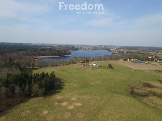 Dom w stanie surowym otwartym nad jeziorem Wegój
