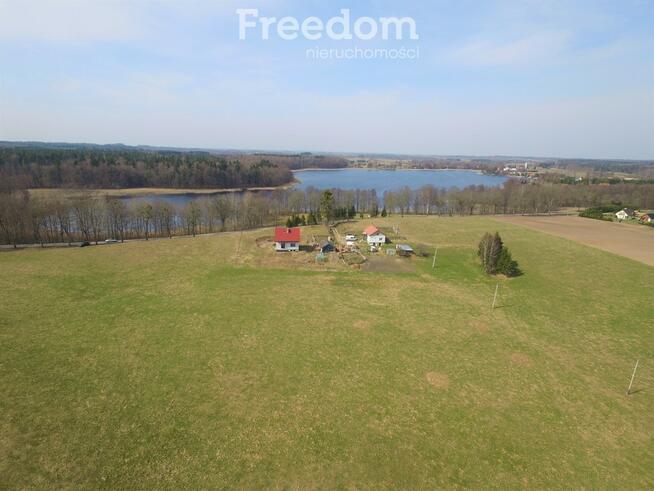 Dom w stanie surowym otwartym nad jeziorem Wegój