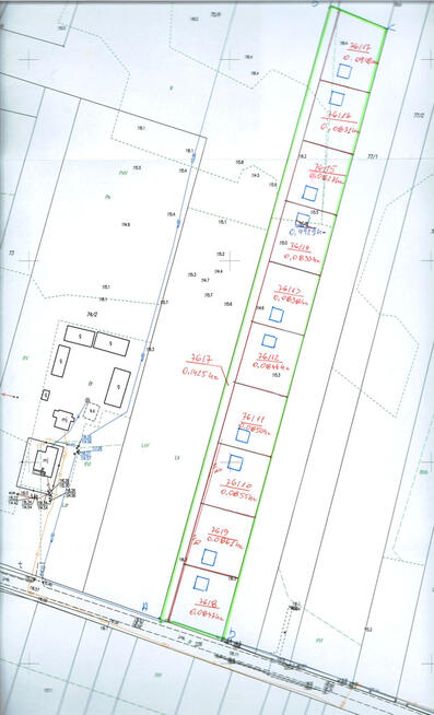 Malownicze działki z terenami zielonymi