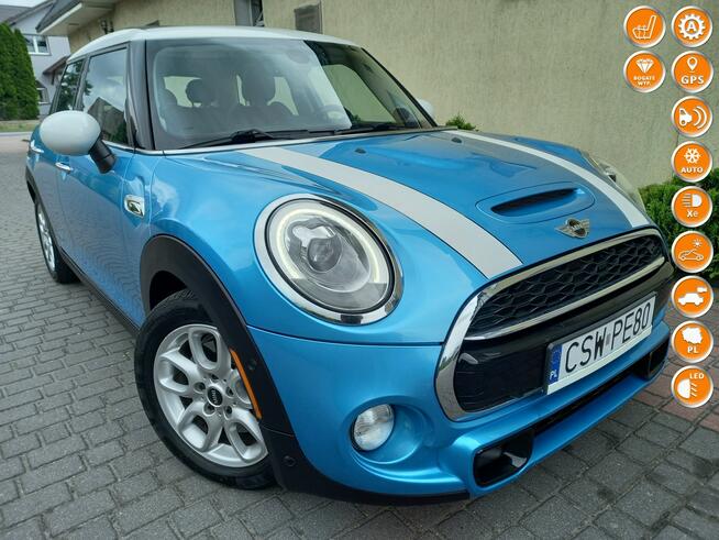 Mini Cooper S 2.0Turbo 192KM 5Drzwi Full Ledy Skóry Panorama Navi Kamera Full Opcja