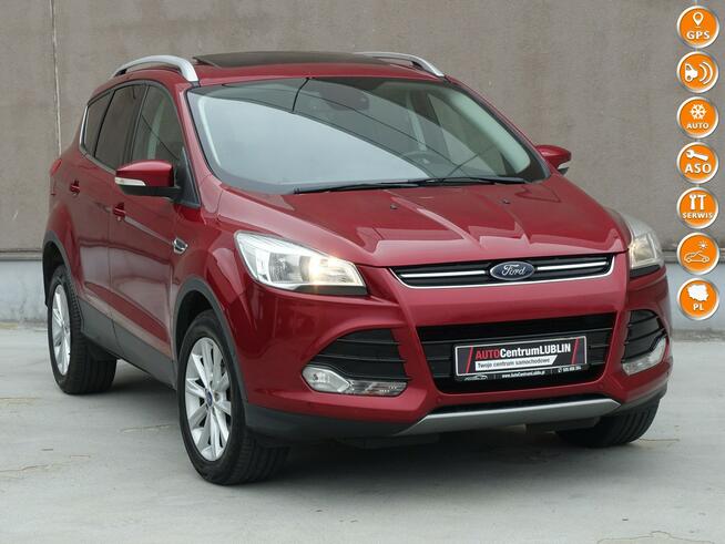 Ford Kuga 2.0 TDCi Titanium/Panorama dach/Nawi/Pełny serwis