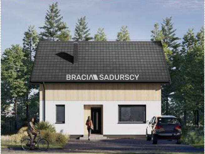 Dom Wilków gm. Kocmyrzów-Luborzyca Wilków, Wilków, Brzeziny