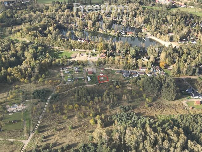 Działka budowlana w Rokitkach przy jeziorze