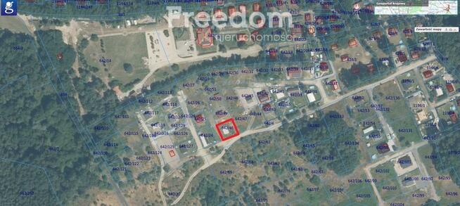 Działka budowlana w Rokitkach przy jeziorze