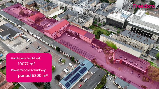 Kompleks magazynowo-biurowy w centrum miasta