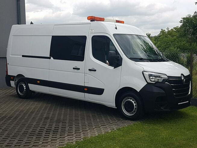 Renault Master 7 OSÓb L3H2 BRYGADÓWKA DŁUGI WYSOKI KLIMA MOVANO 2,3 DCI 150KM MANUAL