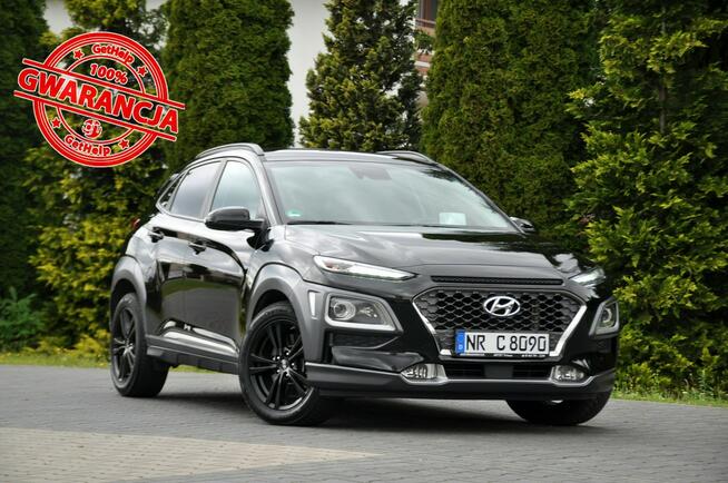 Hyundai Kona 1.6T(177KM)*4WD*Radar*Ful Led*Automat*Kamera*Skóry*KeylessGo*Alu17"ASO