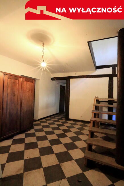 Dom w Trybszu, dwa budynki, możliwość zamiany