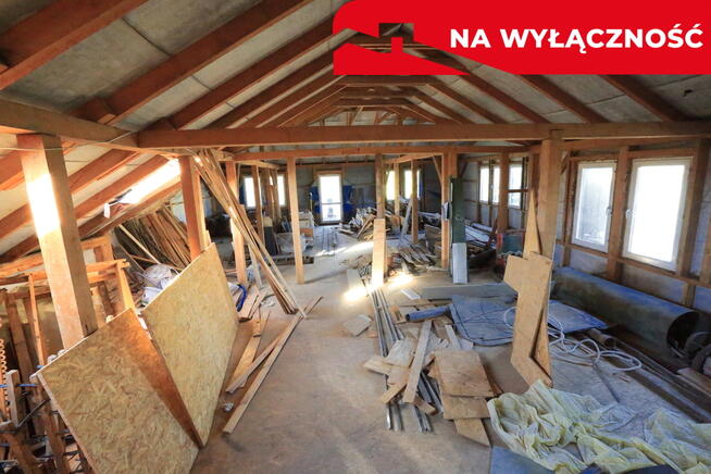 Dom w Trybszu, dwa budynki, możliwość zamiany