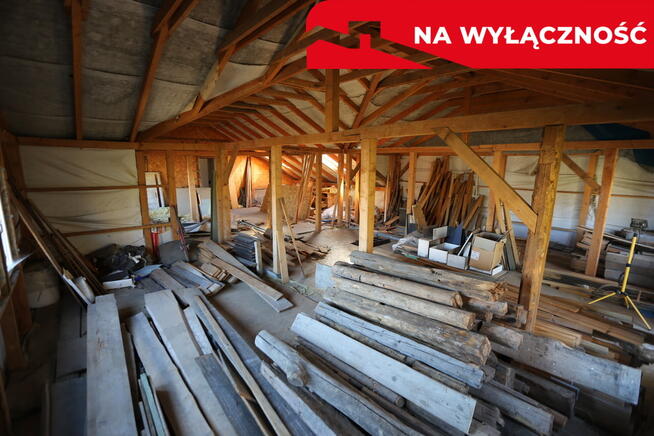 Dom w Trybszu, dwa budynki, możliwość zamiany