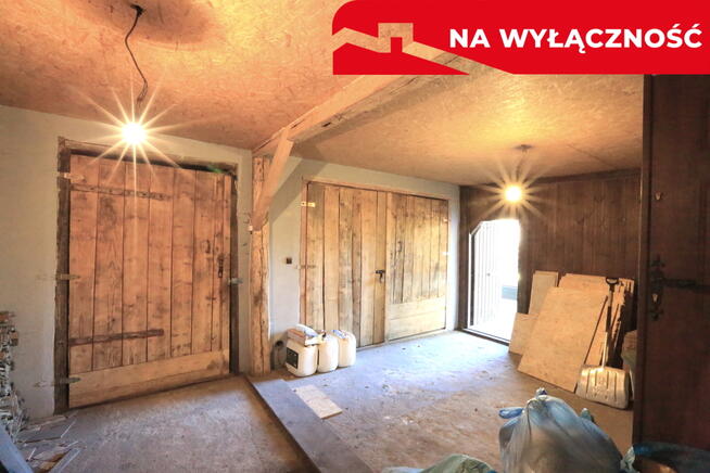 Dom w Trybszu, dwa budynki, możliwość zamiany