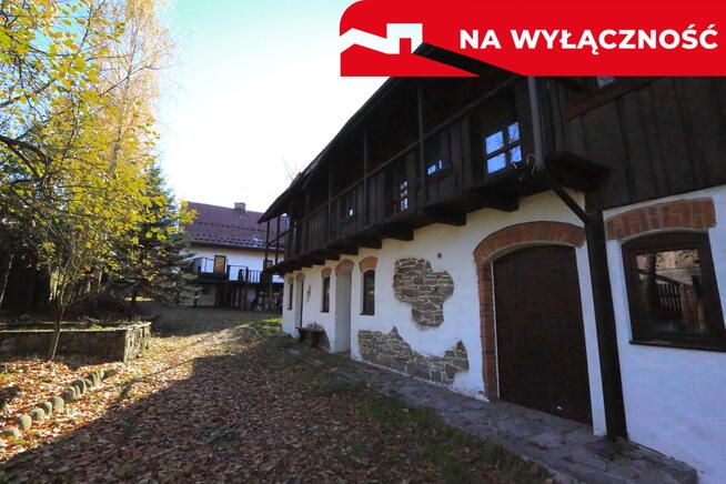 Dom w Trybszu, dwa budynki, możliwość zamiany