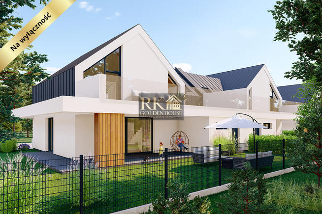 Nowoczesne osiedle domów jednorodzinnych