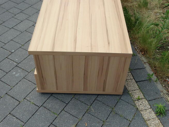 Szafka RTV z dwoma półkami i dwoma szufladami