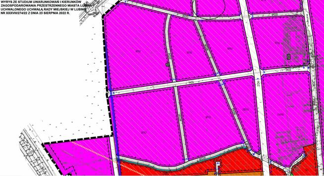 Na sprzedaż działka inwestycyjna w Lubinie
