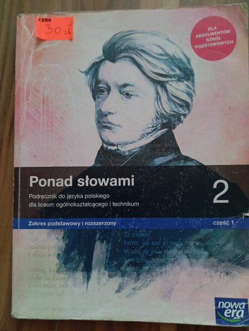 Podręczniki do języka polskiego Ponad słowami