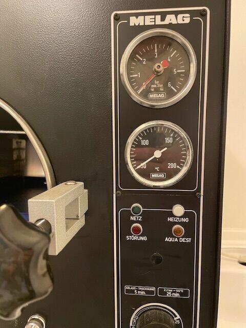 Autoklaw Melag Typ 29 w dobrym stanie, w pełni sprawny