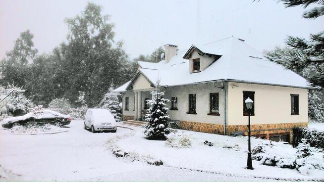 Stylowy dworek do wynajęcia – Bobrza, 10 min. od Kielc, staw