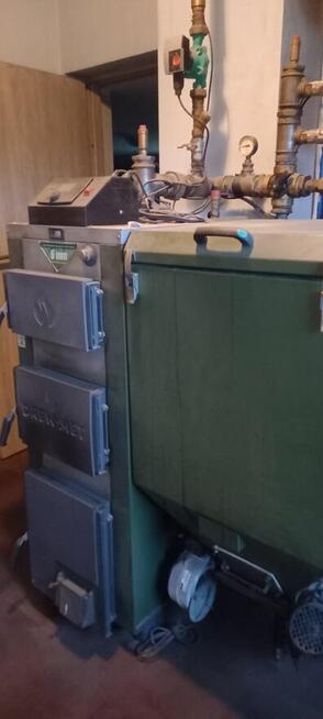 Kocioł DrewMet z podajnikiem sprzedam