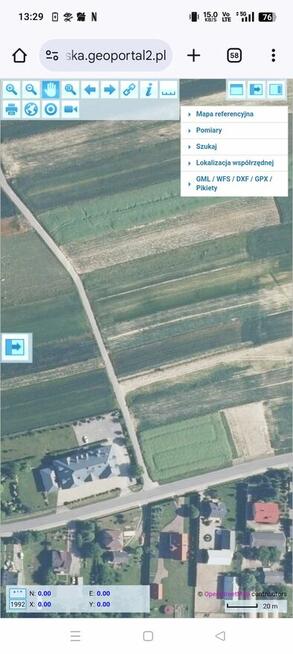 Działka 10ar Kisielów gm. Zarzecze. Warunki zabudowy 7 tyś./