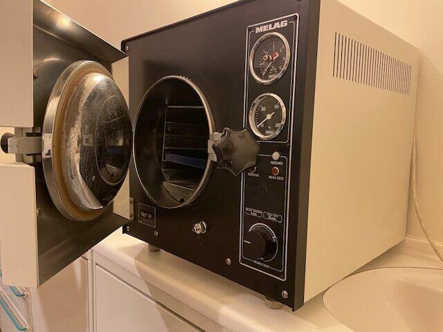 Autoklaw Melag Typ 29 w dobrym stanie, w pełni sprawny