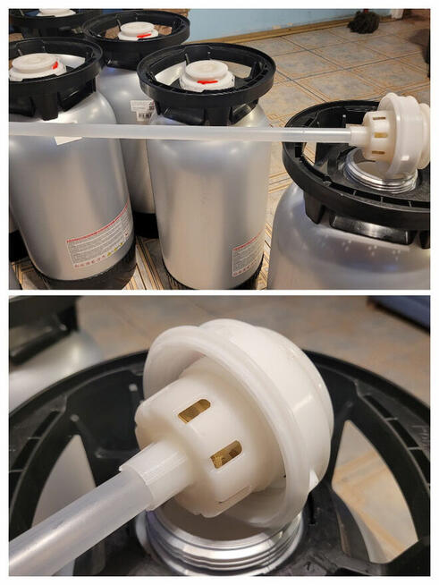 Gąsior Butla Balon PolyKeg 24l. Beczka Fermentator PET Keg