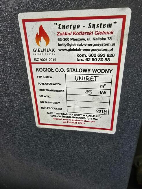 Piec ekogroszek na części