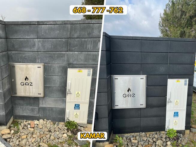 Mycie & Impregnacja - Bruk, Elewacja, Dach, Hale.Gorąca woda