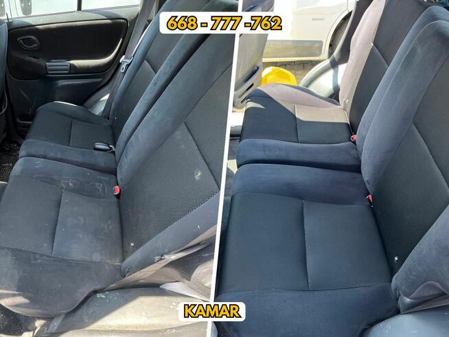 Pranie tapicerki meblowej i samochodowej, czyszczenie skóry