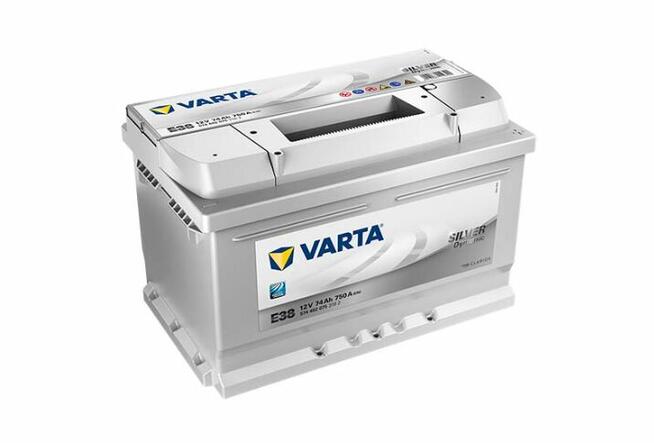 Akumulator 74Ah 750A EN VARTA Silver E38-DARMOWY DOWÓZ