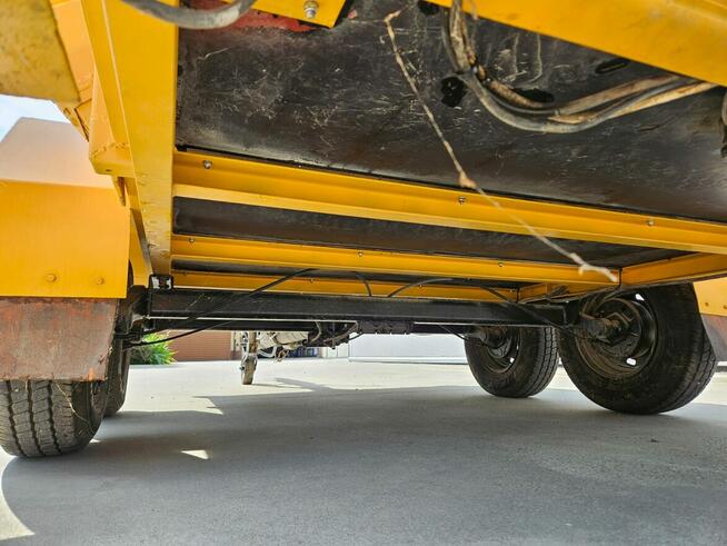 Przyczepa niskopodwoziowa z dyszlem regulowanym, mocna DMC 3