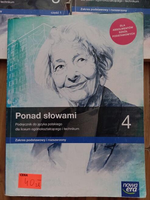 Podręczniki do języka polskiego Ponad słowami