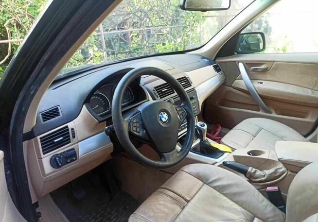 SPRZEDAM BMW X3 czarne 2007 diesel skóra