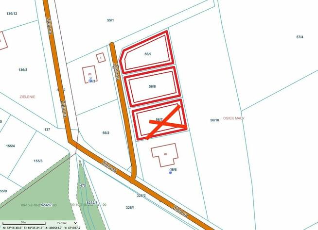 Sprzedam działki budowlane